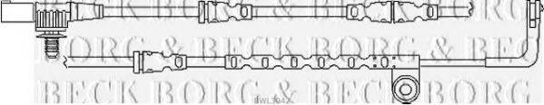 BORG & BECK BWL3042 Сигналізатор, знос гальмівних колодок