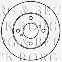 BORG & BECK BBD4791 гальмівний диск