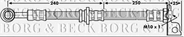 BORG & BECK BBH7040 Гальмівний шланг