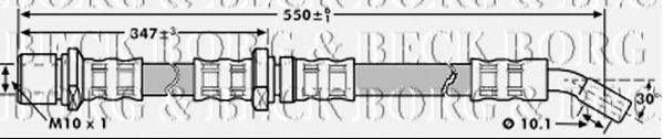 BORG & BECK BBH7194 Гальмівний шланг