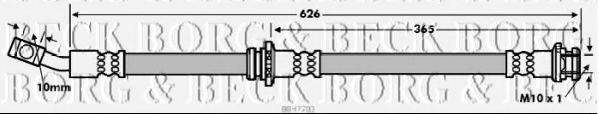 BORG & BECK BBH7703 Гальмівний шланг