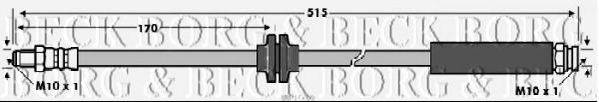 BORG & BECK BBH7766 Гальмівний шланг