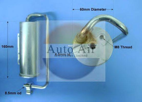 AUTO AIR GLOUCESTER 319014 Осушувач, кондиціонер