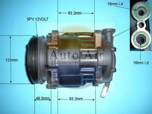 AUTO AIR GLOUCESTER 141500R Компресор, кондиціонер