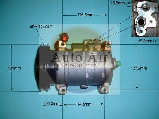 AUTO AIR GLOUCESTER 147497 Компресор, кондиціонер