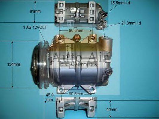 AUTO AIR GLOUCESTER 141108 Компресор, кондиціонер