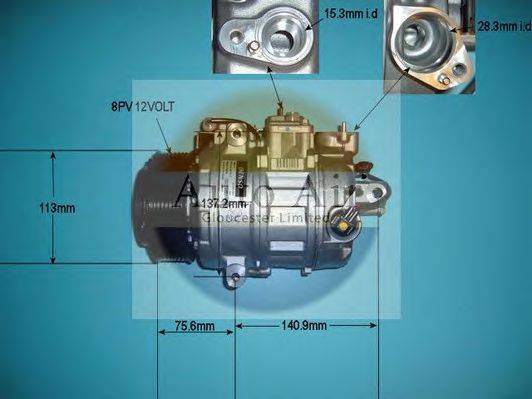 AUTO AIR GLOUCESTER 149754 Компресор, кондиціонер