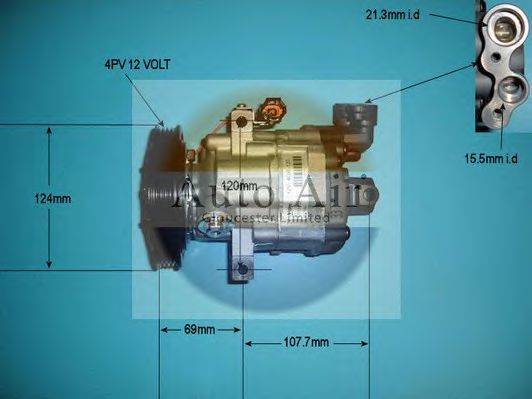 AUTO AIR GLOUCESTER 141451 Компресор, кондиціонер