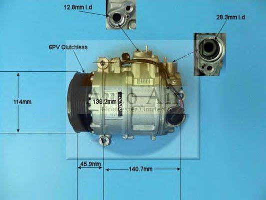 AUTO AIR GLOUCESTER 140121 Компресор, кондиціонер