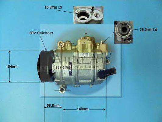 AUTO AIR GLOUCESTER 141126 Компресор, кондиціонер