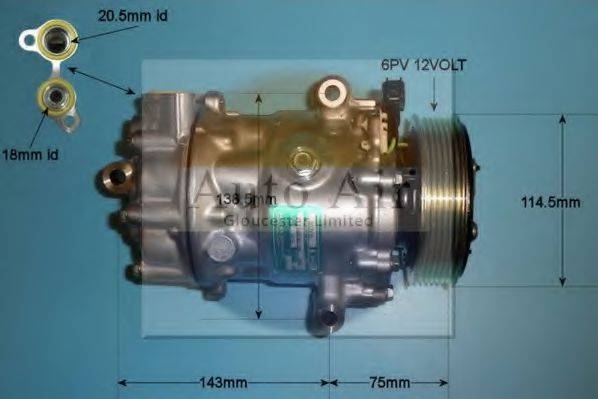 AUTO AIR GLOUCESTER 140057 Компресор, кондиціонер