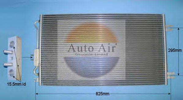 AUTO AIR GLOUCESTER 161999 Конденсатор, кондиціонер