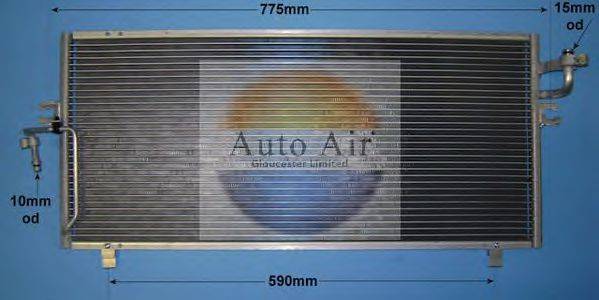 AUTO AIR GLOUCESTER 169120 Конденсатор, кондиціонер