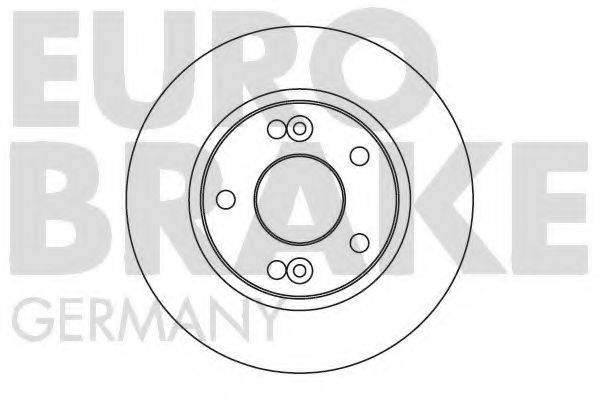 EUROBRAKE 5815203913 гальмівний диск