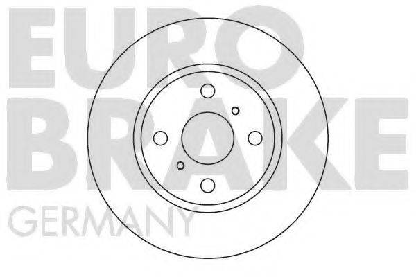 EUROBRAKE 5815204563 гальмівний диск