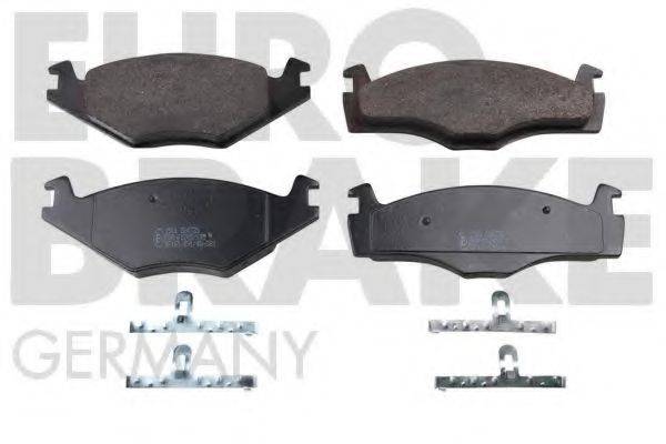 EUROBRAKE 5502224735 Комплект гальмівних колодок, дискове гальмо