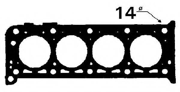 BGA CH5348 Прокладка, головка циліндра