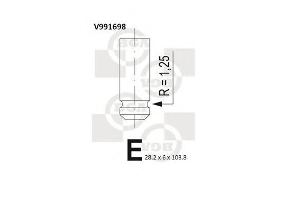 BGA V991698 Випускний клапан