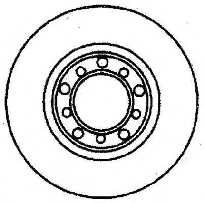 JURID 561166J гальмівний диск