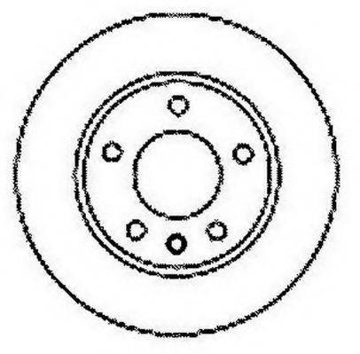 JURID 561610JC гальмівний диск
