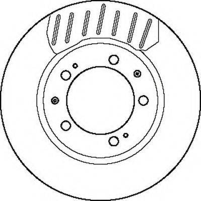 JURID 561756J гальмівний диск