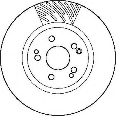 JURID 561878J гальмівний диск