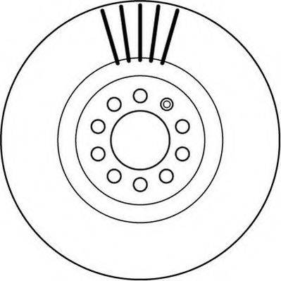 JURID 562132J гальмівний диск