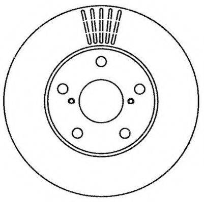 JURID 562269JC гальмівний диск