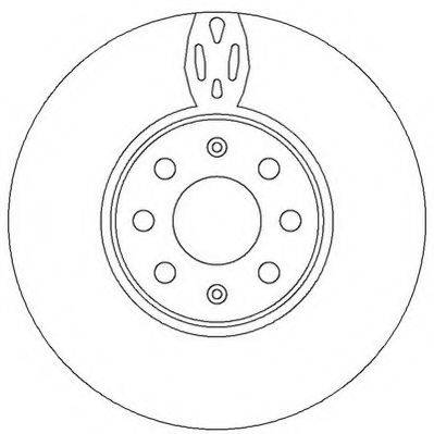JURID 562297JC гальмівний диск