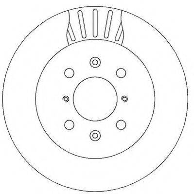 JURID 562308JC гальмівний диск