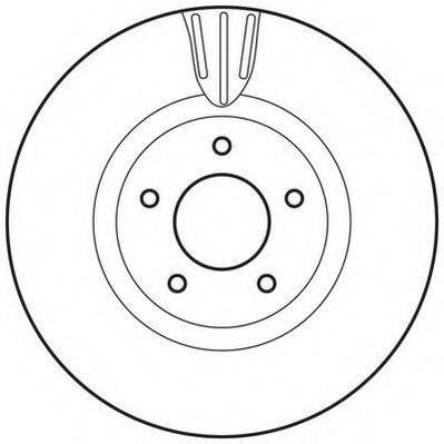JURID 562465J гальмівний диск