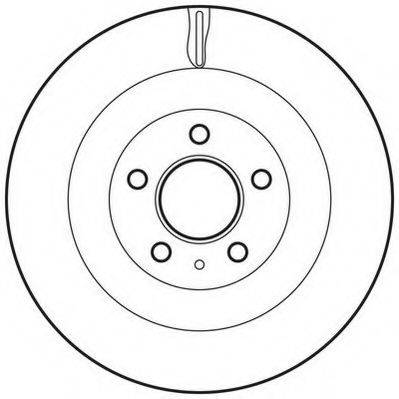 JURID 562645JC гальмівний диск