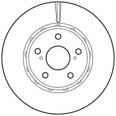JURID 562729JC гальмівний диск