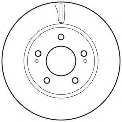 JURID 562820JC гальмівний диск