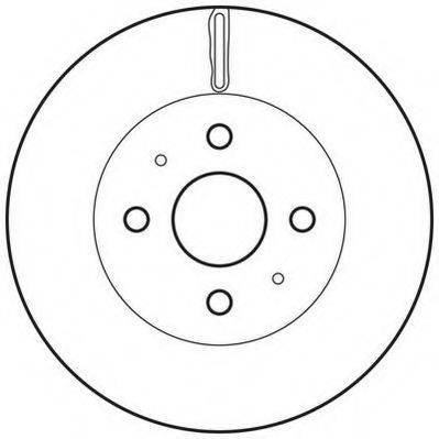 JURID 562832JC гальмівний диск