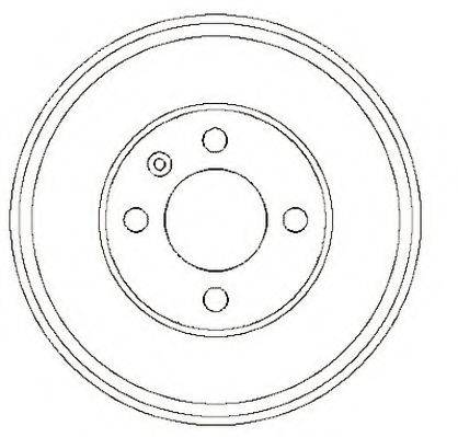JURID 329235J Гальмівний барабан