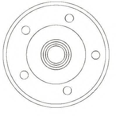 JURID 329712J Гальмівний барабан