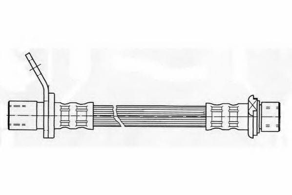 JURID 172432J Гальмівний шланг