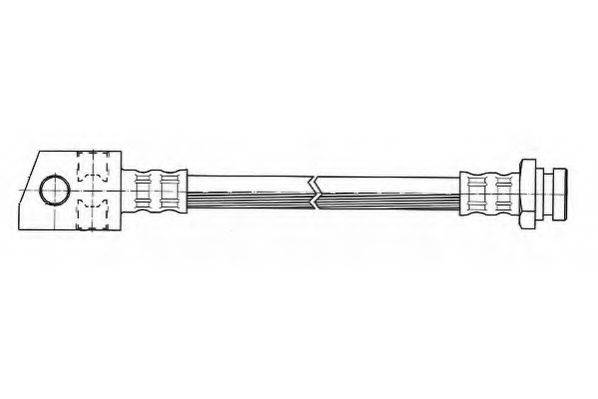 JURID 172472J Гальмівний шланг