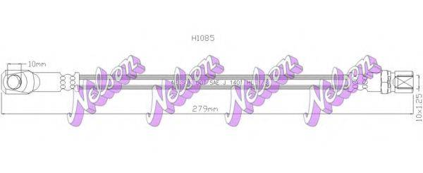 BROVEX-NELSON H1085 Гальмівний шланг