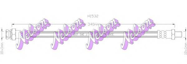 BROVEX-NELSON H1532 Гальмівний шланг