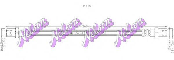 BROVEX-NELSON H4415 Гальмівний шланг