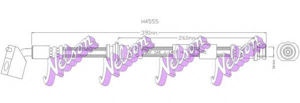 BROVEX-NELSON H4555 Гальмівний шланг