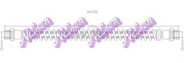 BROVEX-NELSON H4755 Гальмівний шланг