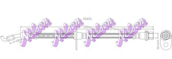 BROVEX-NELSON H5651 Гальмівний шланг