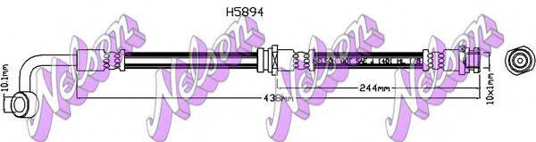 BROVEX-NELSON H5894 Гальмівний шланг