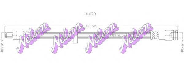 BROVEX-NELSON H6079 Гальмівний шланг
