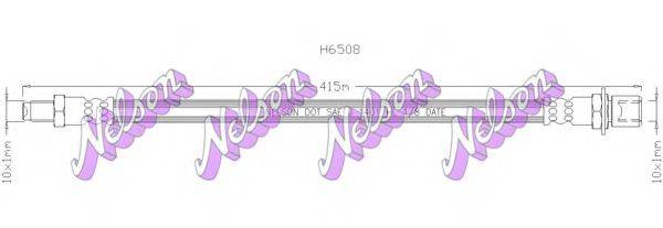 BROVEX-NELSON H6508 Гальмівний шланг