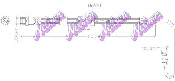 BROVEX-NELSON H6961 Гальмівний шланг
