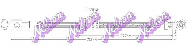 BROVEX-NELSON H7036 Гальмівний шланг